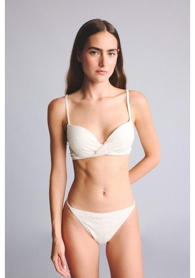 Defacto Regular Fıt Ekru Bikini Alt G7433ax26smwt16 Beyaz-wt16