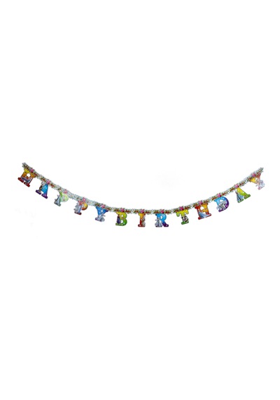 Banner- Happy Birthday- Doğum Günü- Parti- Renkli N11.5902