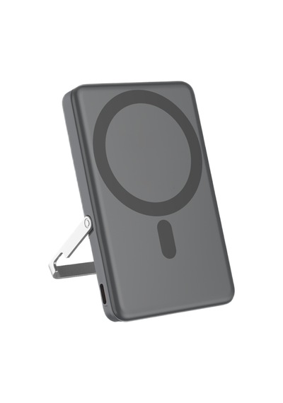 Standlı Magsafe Powerbank 5.000 Mah Grey Gri