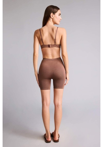 Defacto Seamless Açık Kahverengi Boxer F5366ax26spbn307 Kahve-bn307