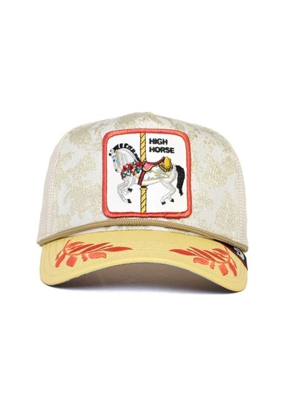 Goorin Bros Altus Equo Atlı Karinca Figürlü Şapka 101-0307 Bej