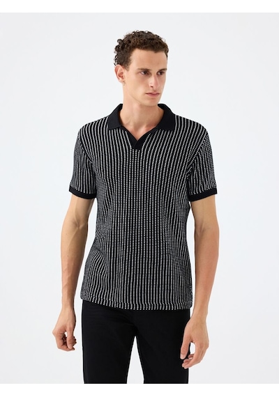 LOFT Regular Fit Erkek Polo K.kol Lf2042304 Q1.v1 Siyah