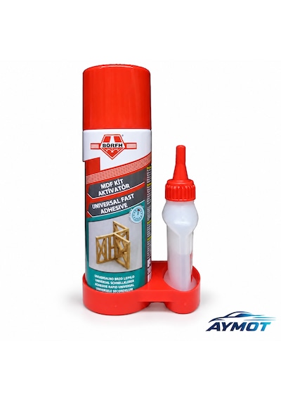 Börfh Mdf Kit Hızlı Yapıştırıcı Seti 200 Ml + 50 Ml 2 Adet