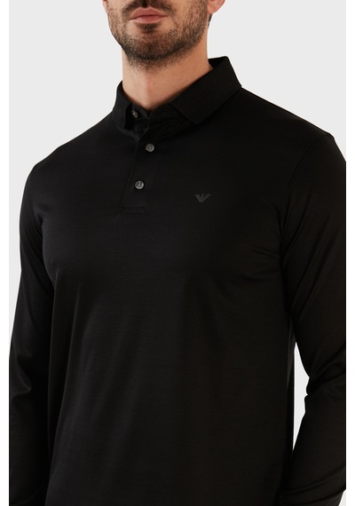 Emporio Armani Erkek Polo T Shirt 8N1F97 1JUVZ 0999 SİYAH Siyah