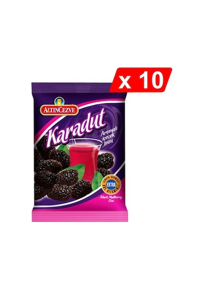 Altıncezve Karadut Aromalı İçecek Tozu 10 x 250 G