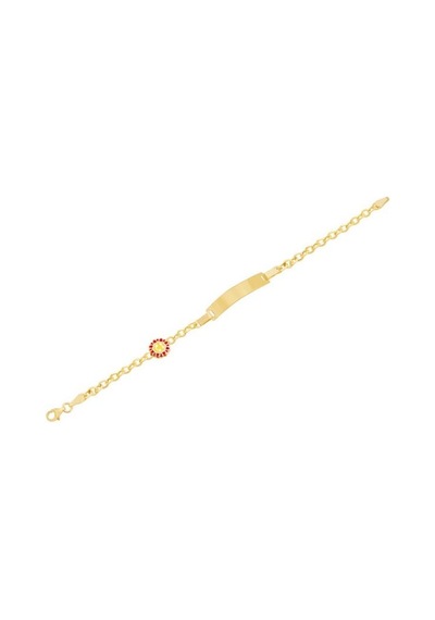 Tektaş - Altın 14 Ayar Çocuk Künye N11.3113 Sarı Altın