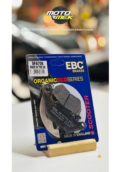 Yamaha X-max 300 Abs Tech Max Arka 19-20 Ebc Sfa706 Motor Fren Balatası  Kalite & Keskin