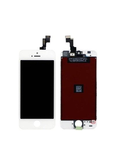 Apple Uyumlu iPhone 5S Beyaz Lcd Ekran+Dokunmatik