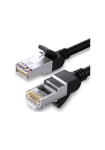 Ugreen Cat6 Flat Pure Copper Metal Konnektör Utp Ethernet Kablosu 2 Metre, 50185