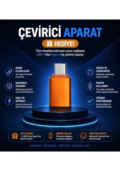 4-in-1 Kablosuz Araç Ekran Yanstıcı Ve Carplay Ve Android Auto Adaptörü Kablosuz Dönüştürücü İos-android