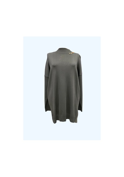 Ghisa Pile Detaylı Tunik Siyah - 666804741 Siyah
