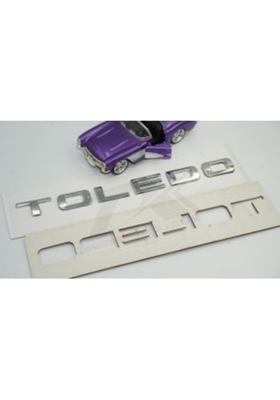 Seat Toledo Bagaj Krom Abs 3M 3D Yazı Logo Amblem