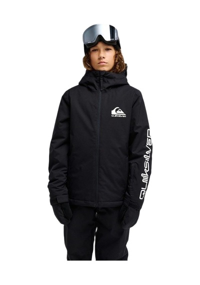 Quiksilver Mıssıon Solıd Yth Jk Çocuk Siyah Snowboard Ceketi 10011