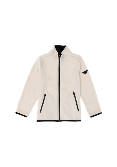 U.S. Polo Assn. - Erkek Çocuk Fermuarlı Taş Polar Sweatshirt 50298067-VR049