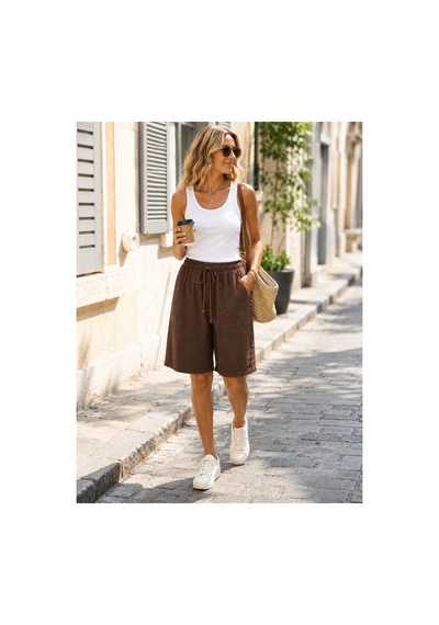 Duygu Altıntaş %100 Pamuk Müslin Şort Kadın Yazlık Rahat Kalıp Lastikli Cep Detaylı Şehir Boy Kahverengi - 875540604 Kahverengi - 875540604 Kahverengi Duygu Altıntaş %100 Pamuk Müslin Şort Kadın Yazlık Rahat Kalıp Lastikli Cep Detaylı Şehir Boy Kahverengi - 875540604 Kahverengi - 875540604 Kahverengi