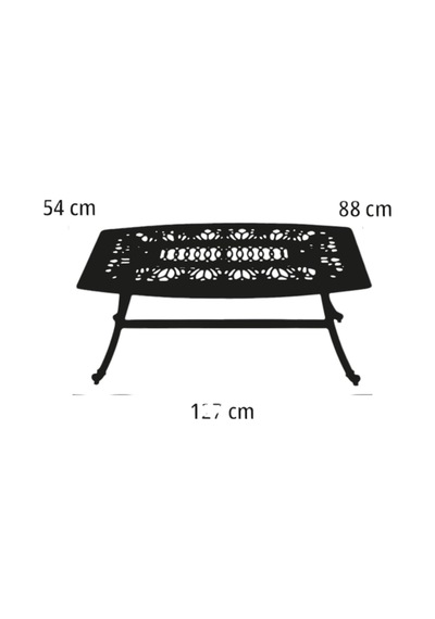 Aden 3+2+1+1 Döküm Bahçe Oturma Takımı Diğer