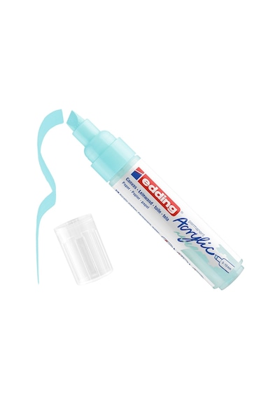 Edding 5000 Akrilik Marker Kalem 5-10 Mm Kesik Uç 916 Pastel Mavi