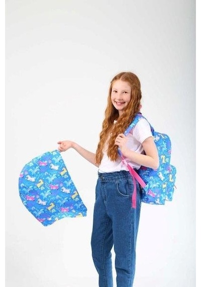 Kaukko Kids Sırt Çantası Evolution Unicorn Okul Sırt Çantası