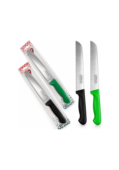 Erinox No 3 Dişli Ekmek Bıçağı 20 Cm Bıçak 12 Cm Sap- 15'li Paket Diğer