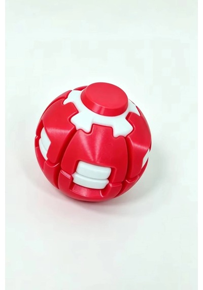 Spin Ball Mekanik Stres Topu Fidget Oyuncak Dönüşebilen Puzzle Çark Bas Çevir Döndür