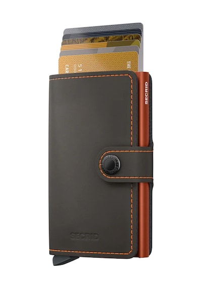 Secrid Miniwallet Matte Kartlık Cüzdan Trufle Orange Çok Renkli
