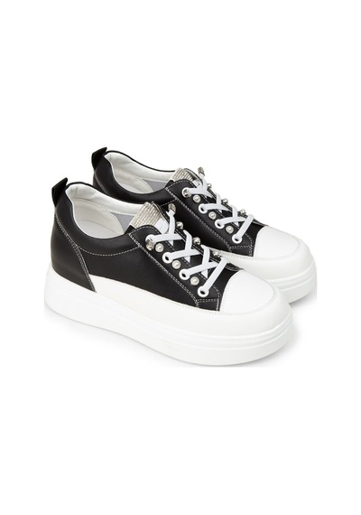 Deery Kadın Gizli Topuk Siyah Sneaker Ayakkabı - K0120zsyhc01 Siyah