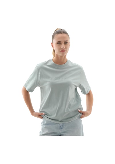 B0a424beym1-r Timberland Lush Comfort Short-sleeve Tee Kadın T-shirt Açık Mavi B0a424beym1-r Açik Mavi