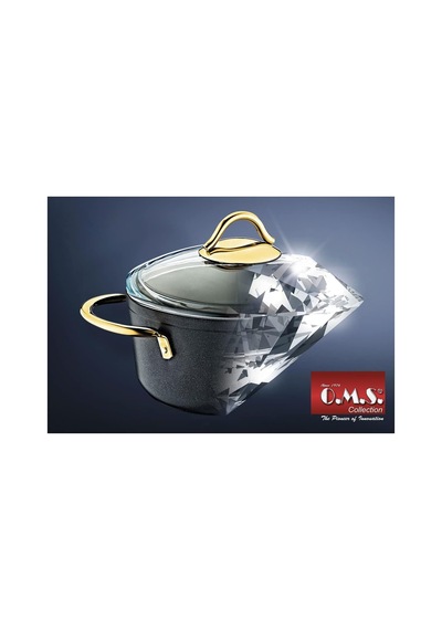 Tr 7pcs Granit Diamond Çelik Tencere Seti Cam Kapak 3019g.syh Diğer