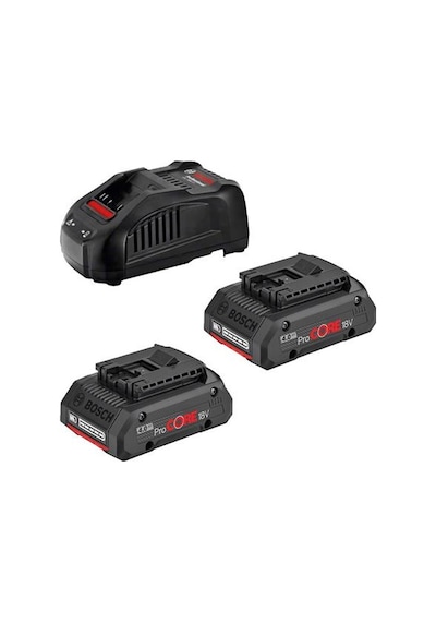 Bosch Procore 18V Starter Kit 2x4 0Ah + Gal1880 Cv - 1600A016GF