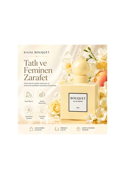 Bouquet Ahududu Limon Bergamot Çiçeksi Gourmand Kadın Parfüm Edp 100 Ml Diğer