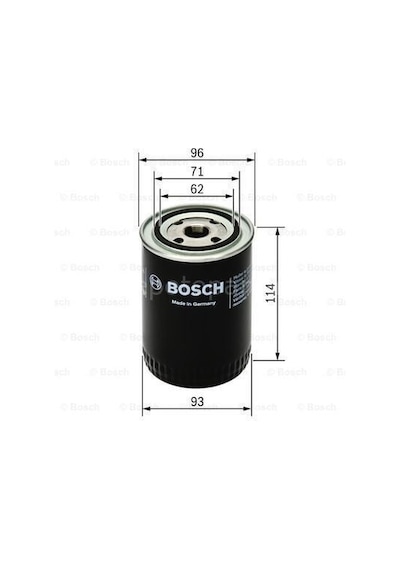 Audı A6 2.4 02.1999 - 05.2000 Bosch Yağ Filtresi Filitre