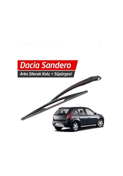 Dacia Sandero Arka Silecek Kolu ve Süpürgesi 2008-2012