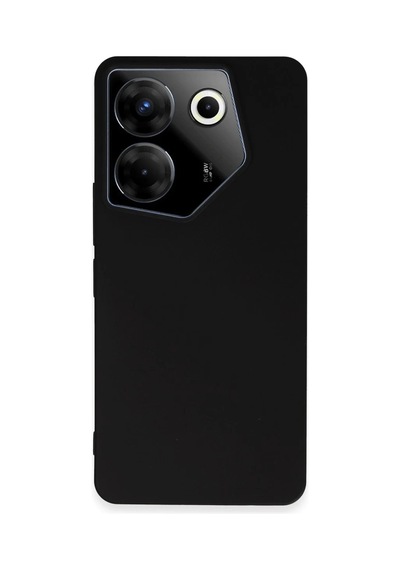 Camon 20 Pro 5g Kılıf First Silikon - Siyah Bz8683140786854