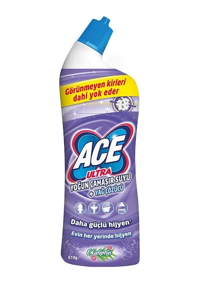 ACE Ultra Yoğun Kıvamlı Çamaşır Suyu Okaliptus 12 x 810 G