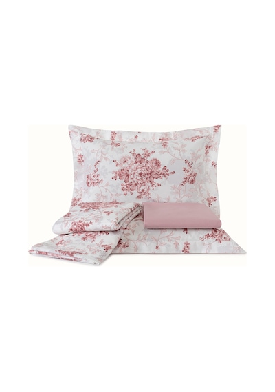 Rosalina %100 Pamuk Tek Kişilik Pike Takımı 160x220 Pembe