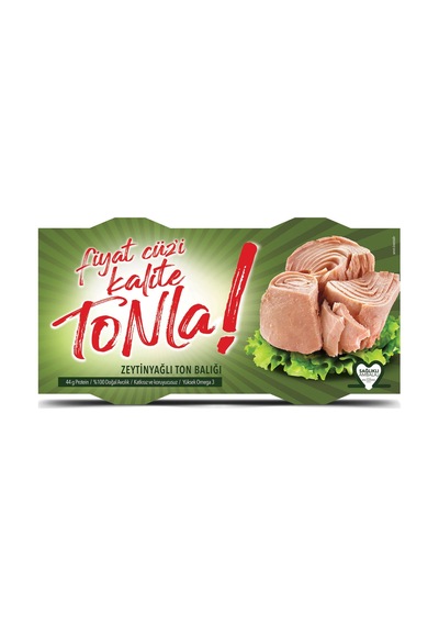 Kalite Tonla Zeytinyağlı Ton Balığı 2x150 G - 6 Adet Tarı