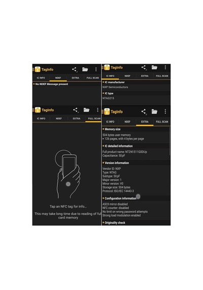 10 Adet Nfc Kartları Ntag215 Nfc Etiketleri, Boş Pvc Nfc Chip Kartları Su Geçirmez Nfc 215 Kartları Android Ve Nfc