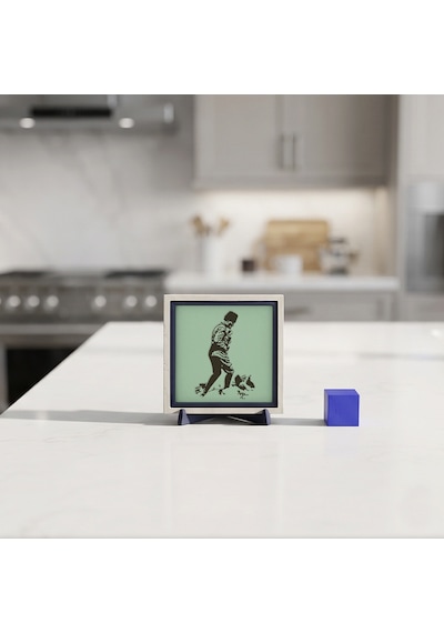Atatürk Figürlü Özel Tasarım Dekoratif Obje, Yaşam Alanınız İçin Anlamlı Ve Modern Armağan 10x10 Cm