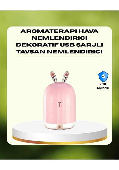 200 Ml Ultrasonik Aroma Difüzör Ve Hava Nemlendirici Gece Lambalı