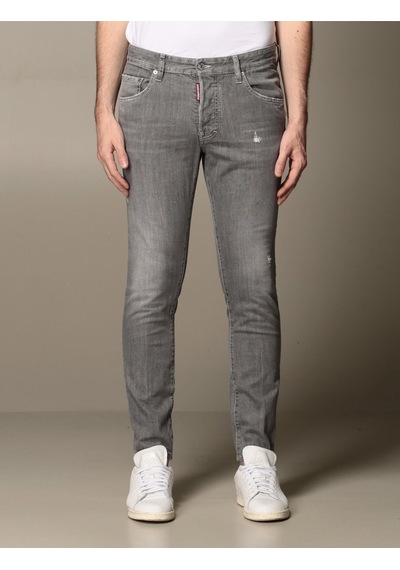 DSquared2 Used Denim With Tears S74LB0786 Gri