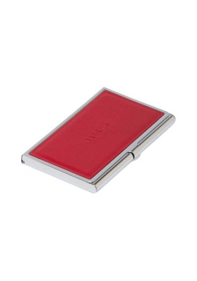 Tergan Kırmızı Hakiki Deri Unisex Kredi Kartlık - S1kk00000195-c71 Kırmızı-rustıc