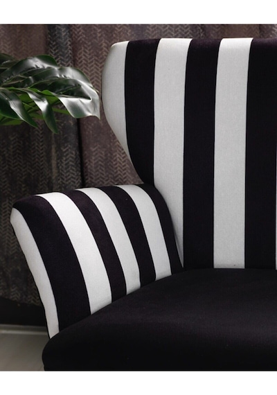 Indirim Çadırı 1+1 Iki Tekli Kollu Çay Seti Balkon Bahçe Berjer Zebra