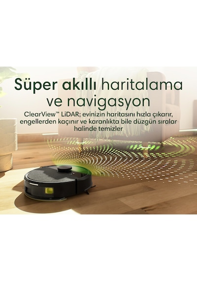 Irobot Roomba 105 Combo Autoempty Robot Süpürge Ve Paspas Siyah