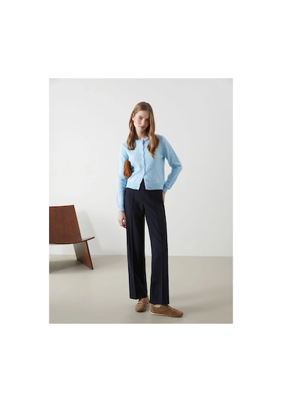 LC Waikiki Lcw Vision Lacivert Dar Fit Kadın Pantolon Navy