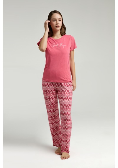 Arnetta Kadın Pembe Pijama Takımı Ar3248-s-v1 Pembe