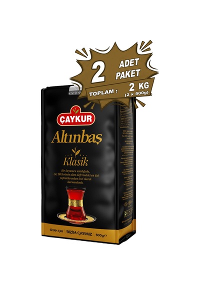 Altınbaş Dökme Çay 500 Gr. İkili Paket
