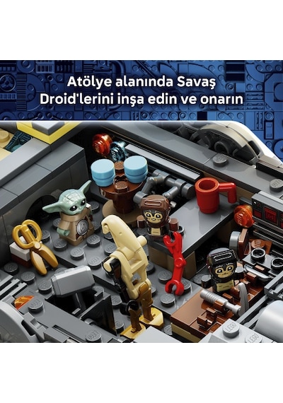 LEGO® Star Wars: Mandalorian ve Grogu™ Anzellan Starship’i 75445 - 9 Yaş ve Üzeri Çocuklar için Yaratıcı Oyuncak Yapım Seti (701 Parça)