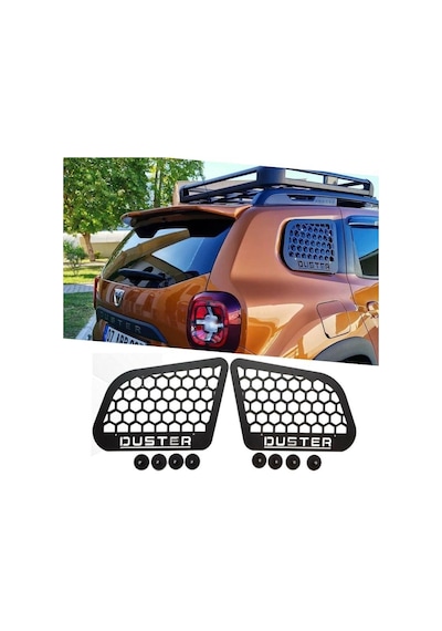 Dacia Duster Kelebek Cam Koruma Metal 2018-