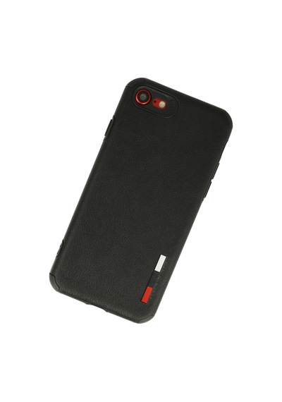 Cosmotex Newface Apple iPhone Uyumlu  7 Kılıf Loop Deri Silikon - Siyah