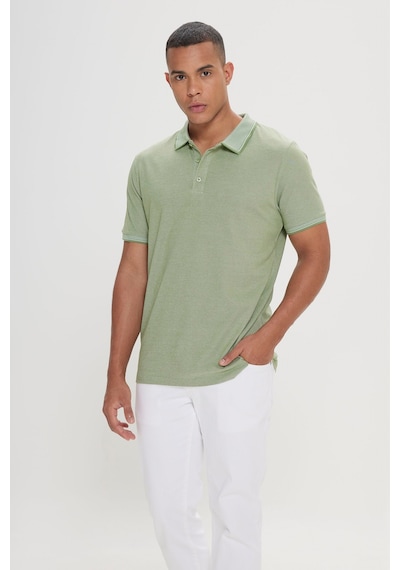 AC&Co / Altınyıldız Classics Erkek Yesıl-Acık Pembe-Saks Çekmeyen Pamuklu Kumaş Slim Fit Dar Kesim 3 'Lü Kıvrılmaz Polo Yaka Tişört Çok Renkli AC&Co / Altınyıldız Classics Erkek Yesıl-Acık Pembe-Saks Çekmeyen Pamuklu Kumaş Slim Fit Dar Kesim 3 'Lü Kıvrılmaz Polo Yaka Tişört Çok Renkli